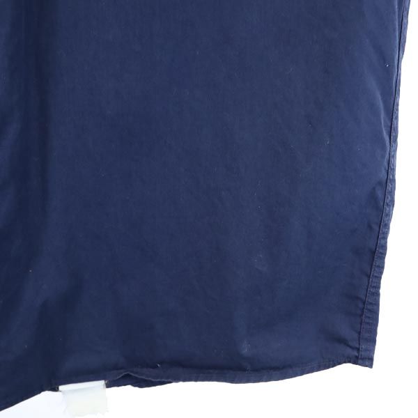 ICEBERG アイスバーグ イタリア製 プルート柄 長袖 ボタンダウンシャツ M 紺 ディズニー メンズ