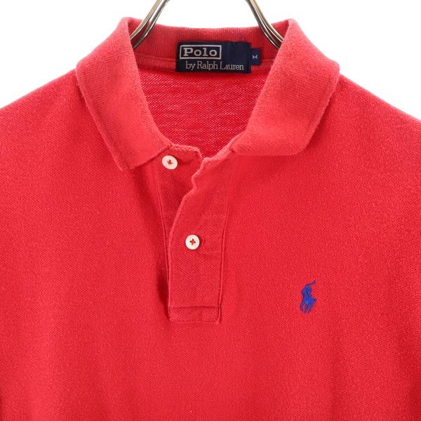 Polo by Ralph Lauren ポロバイラルフローレン 半袖 ポロシャツ M 赤系 メンズ