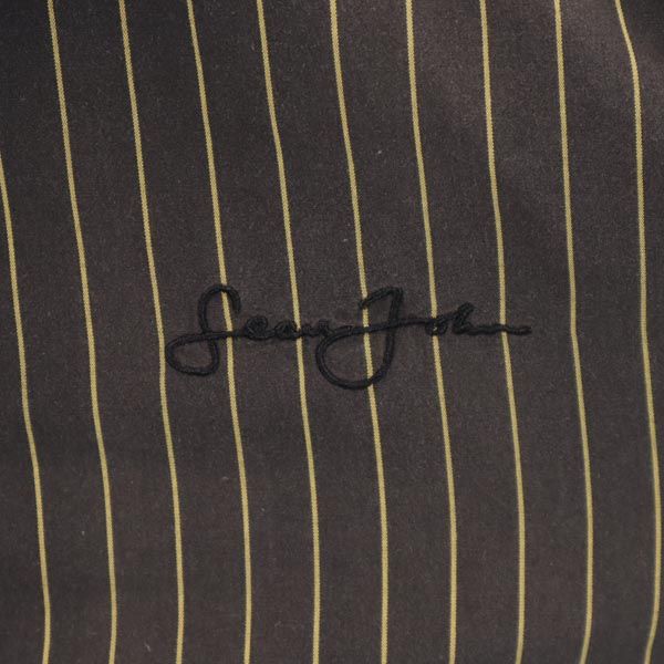Sean John ショーンジョン ストライプ柄 長袖 シャツ XL ブラウン系 メンズ