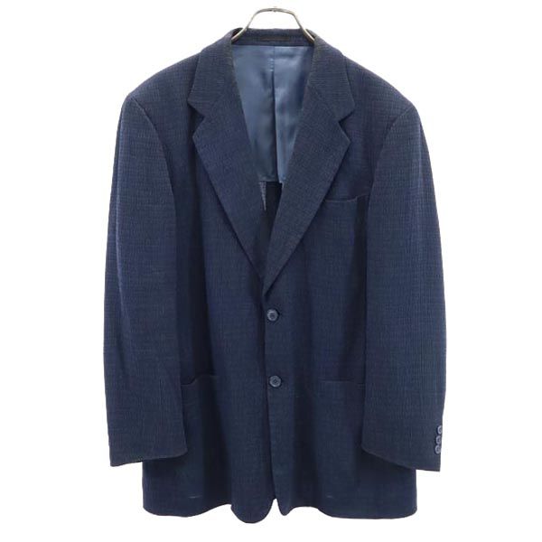 LANVIN ランバン 長袖 テーラードジャケット 50-36 紺系 メンズ