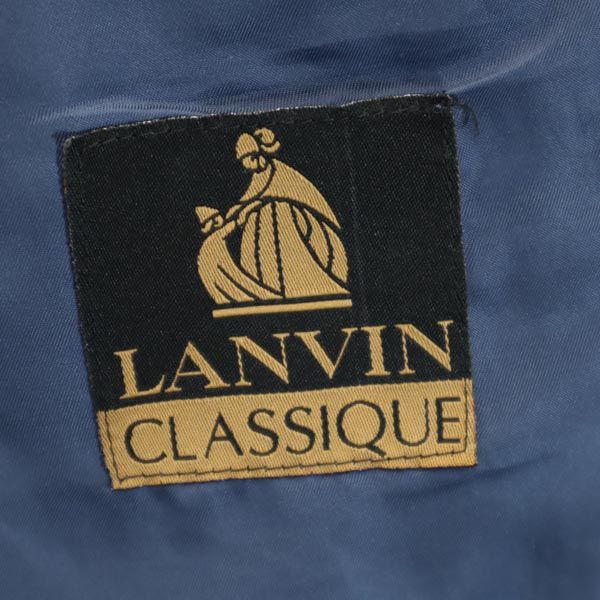LANVIN ランバン 長袖 テーラードジャケット 50-36 紺系 メンズ