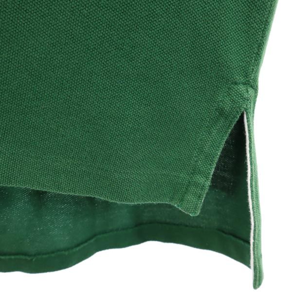 Polo by Ralph Lauren ポロバイラルフローレン ビック刺繍 半袖 ポロシャツ S グリーン×ネイビー×ホワイト メンズ