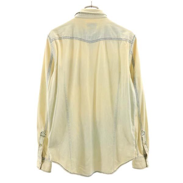 DIESEL ディーゼル 長袖 デニム ウエスタンシャツ M メンズ