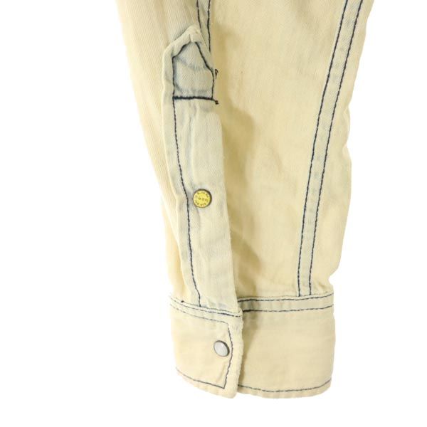 DIESEL ディーゼル 長袖 デニム ウエスタンシャツ M メンズ