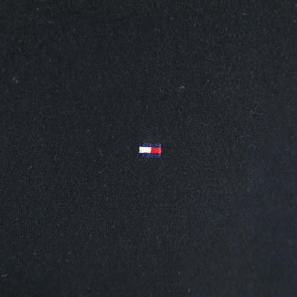 TOMMY HILFIGER トミーヒルフィガー 日本製 半袖 Tシャツ S 黒 メンズ