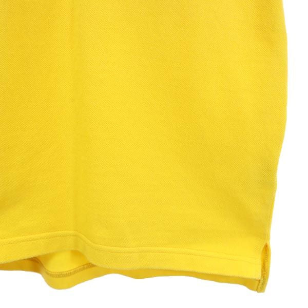 miki SPORTS ミキスポーツ 半袖 ポロシャツ L 黄 鹿の子 メンズ