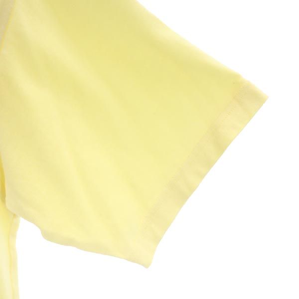 MISSONI SPORT ミッソーニ スポーツ ロゴ 刺繍 半袖 Tシャツ M 黄 メンズ