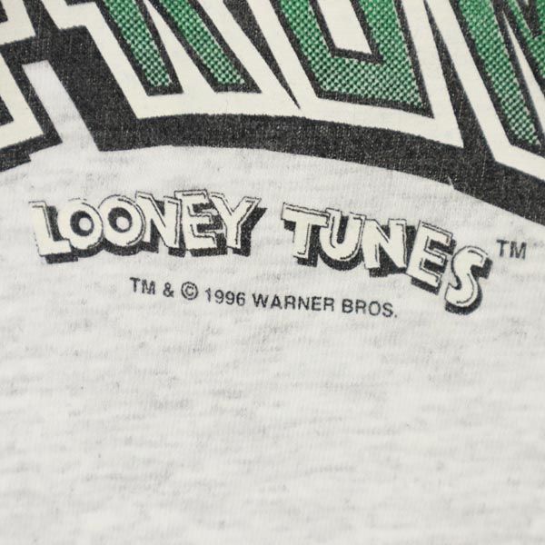 CSA 90s ワーナーブラザーズ オールド プリント 半袖 Tシャツ M グレー系 メンズ