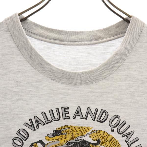 麒麟 淡麗生 プリント 半袖 Tシャツ グレー系 メンズ