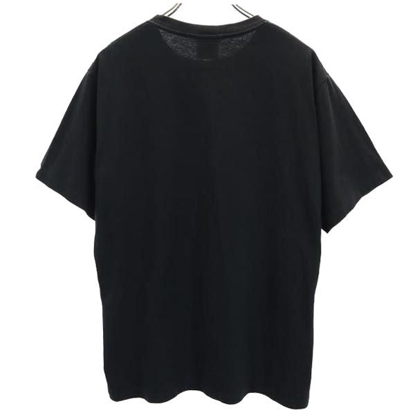 A BATHING APE アベイシングエイプ 日本製 ロゴプリント 半袖 Tシャツ L ブラック系 メンズ