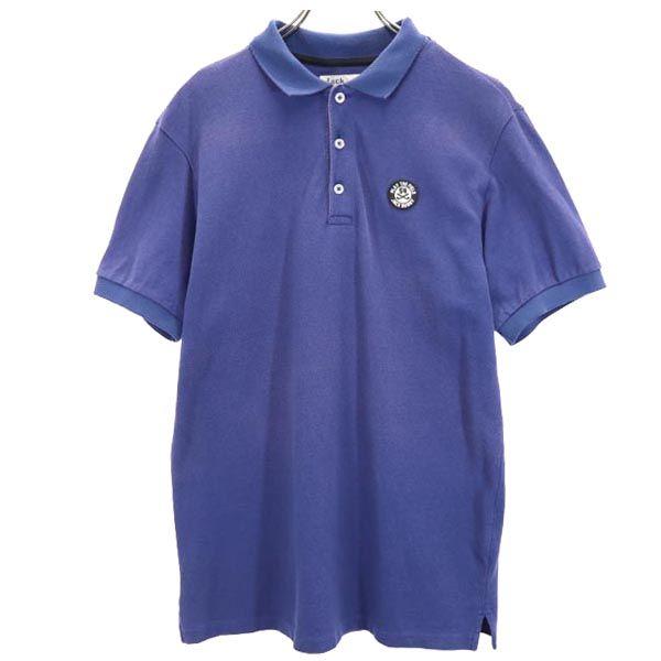 Jack Bunny!! ジャックバニー ゴルフ 半袖 ポロシャツ 5 ブルー系 メンズ