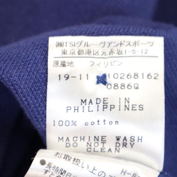 Jack Bunny!! ジャックバニー ゴルフ 半袖 ポロシャツ 5 ブルー系 メンズ