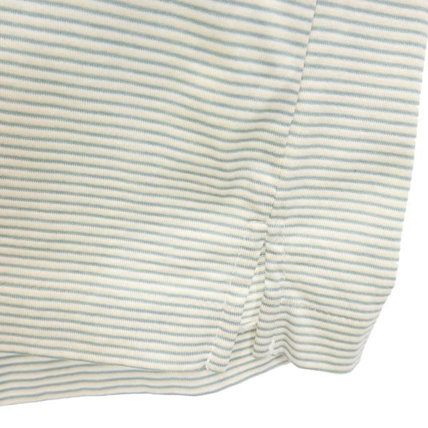 ナイキ タイガーウッズ コラボ ボーダー柄 ゴルフ 半袖 ポロシャツ S グリーン系 NIKE TIGERWOODS メンズ