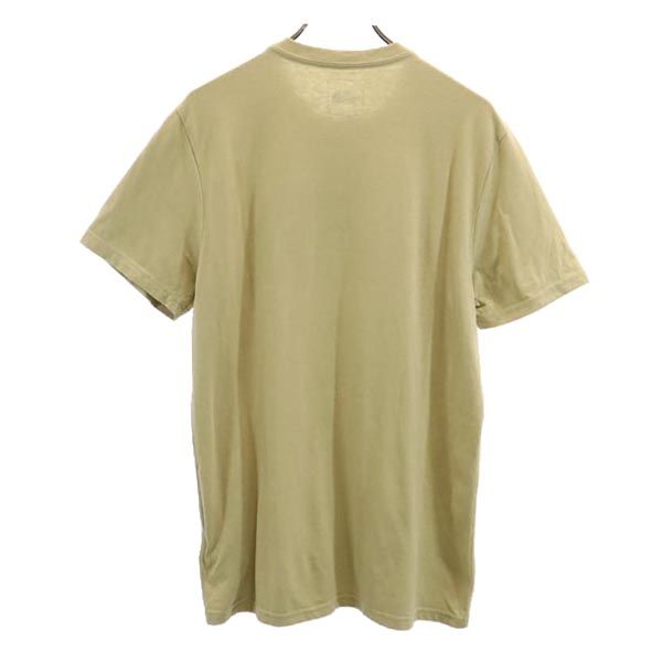 ノースフェイス ロゴプリント 半袖 Tシャツ M ベージュ系 THE NORTH FACE アウトドア メンズ