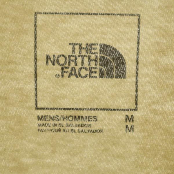 ノースフェイス ロゴプリント 半袖 Tシャツ M ベージュ系 THE NORTH FACE アウトドア メンズ