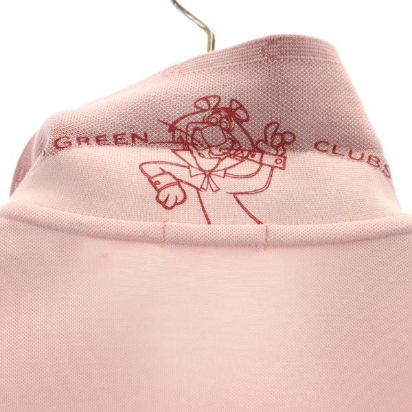 GREENCLUBS グリーンクラブ 半袖 ポロシャツ 3 ピンク メンズ
