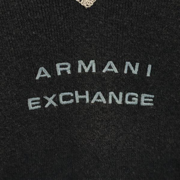 ARMANI EXCHANGE アルマーニエクスチェンジ 半袖 Vネック カットソー S グレー シャツ レディース
