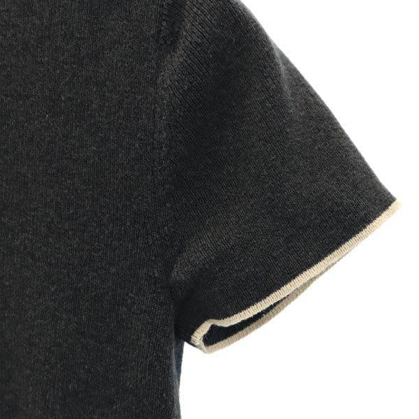 ARMANI EXCHANGE アルマーニエクスチェンジ 半袖 Vネック カットソー S グレー シャツ レディース