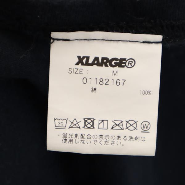 XLARGE エクストララージ 半袖 Tシャツ M 黒 クルーネック メンズ