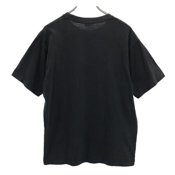 BAPE ベイプ 日本製 プリント 半袖 Tシャツ L 黒系 ロゴ メンズ