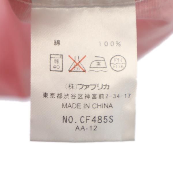 LACOSTE ラコステ 半袖 ハーフボタン カットソー 40 ピンク 半袖シャツ レディース