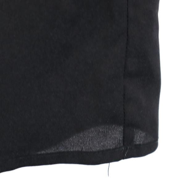 Calvin klein カルバンクライン 半袖 カットソー S 黒 フリル袖 レディース