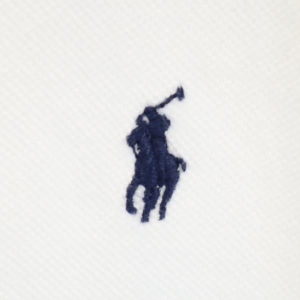 Polo by Ralph Lauren ポロバイラルフローレン ボーダー 半袖 ポロシャツ 150 ブルー系 鹿の子 キッズ
