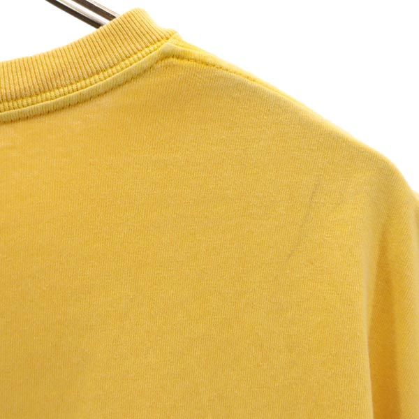 Carhartt カーハート 半袖 Tシャツ M 黄 ロゴ刺_ メンズ