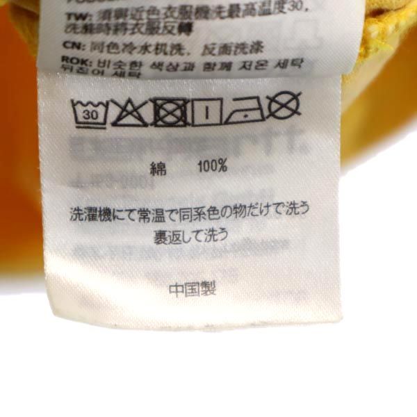 Carhartt カーハート 半袖 Tシャツ M 黄 ロゴ刺_ メンズ