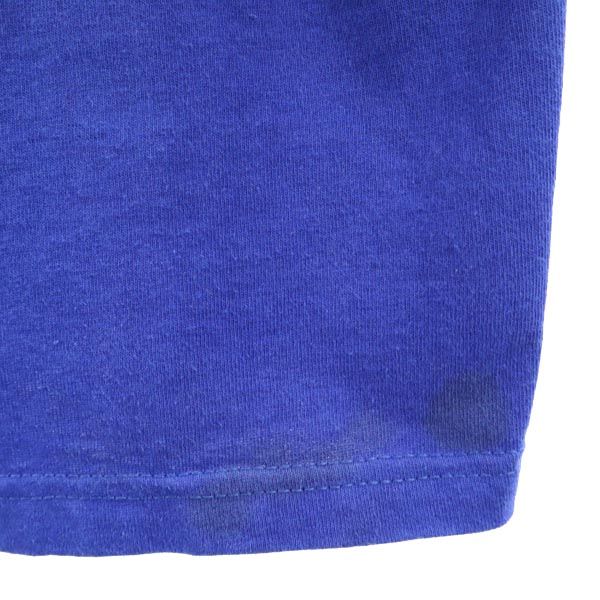 mickey & co. ミッキーアンドコー USA製 ミッキーマウス プリント 半袖 Tシャツ L 青 ディズニー メンズ