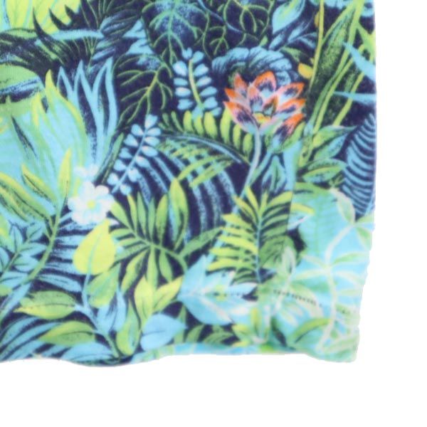 KENZO JUNGLE ケンゾージャングル 日本製 ボタニカル 半袖 Tシャツ M パープル系 レディース