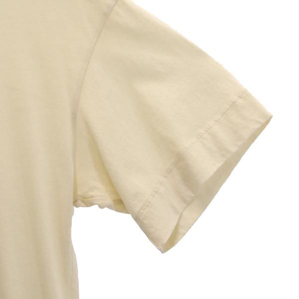 SEE BY CHLOE シーバイクロエ プリント 半袖 カットソー I 40 アイボリー バックリボン レディース