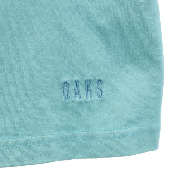 ダックス 日本製 7分袖 カットソー 38 青系 DAKS Tシャツ レディース
