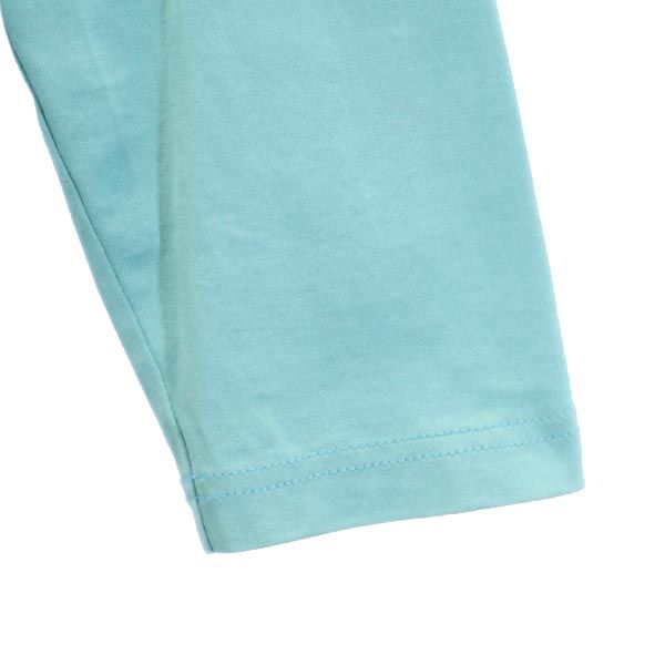 ダックス 日本製 7分袖 カットソー 38 青系 DAKS Tシャツ レディース