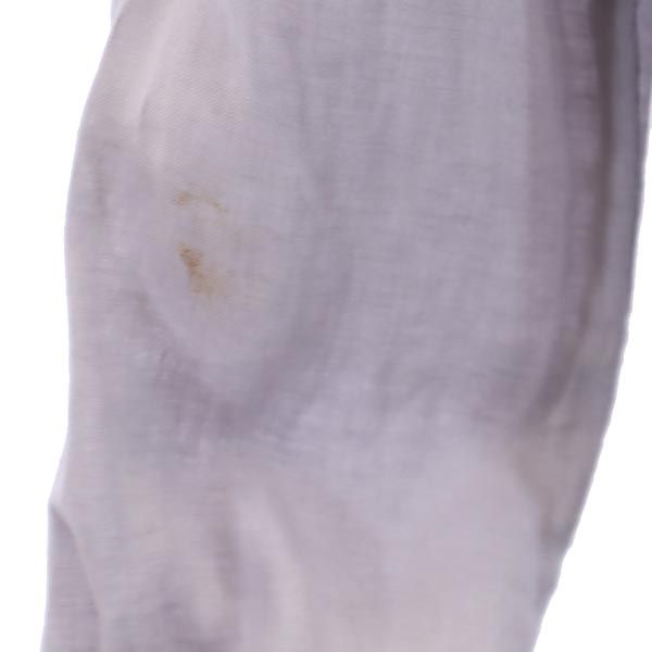 ワンハンドレッドトゥエンティーパーセントリノ イタリア製 リネン 長袖 シャツ 40 紫系 120% lino チュニック レディース