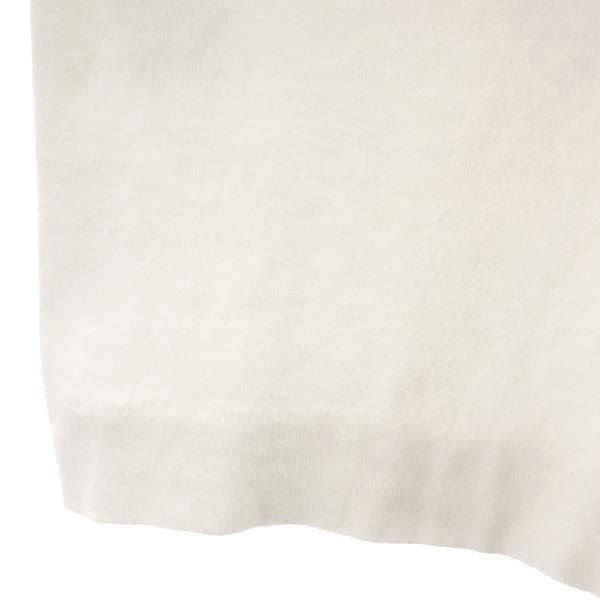 A BATHING APE KAWS アベイシングエイプ カウズ 日本製 ロゴプリント 半袖 Tシャツ S ホワイト メンズ