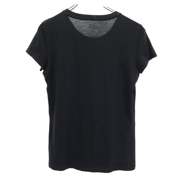 アルマーニエクスチェンジ プリント 半袖 Tシャツ M ブラック系 ARMANI EXCHANGE レディース