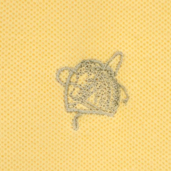 CHAPS チャップス 90s オールド 半袖 ポロシャツ M イエロー 鹿の子 メンズ