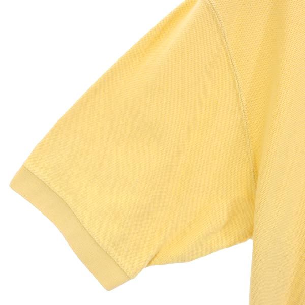 CHAPS チャップス 90s オールド 半袖 ポロシャツ M イエロー 鹿の子 メンズ
