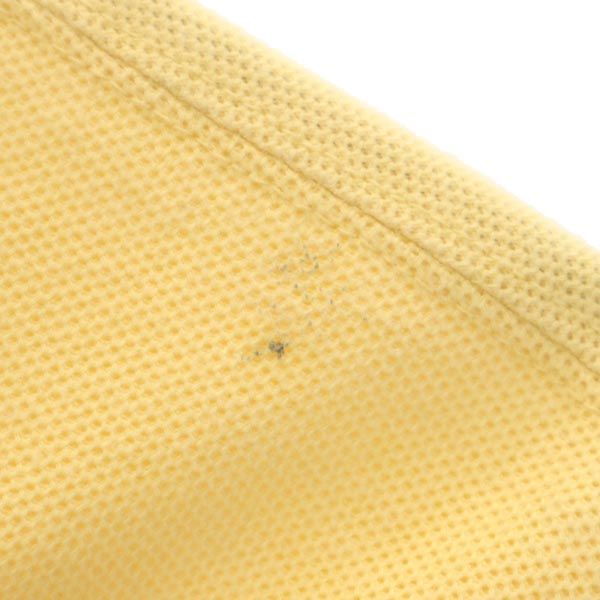 CHAPS チャップス 90s オールド 半袖 ポロシャツ M イエロー 鹿の子 メンズ