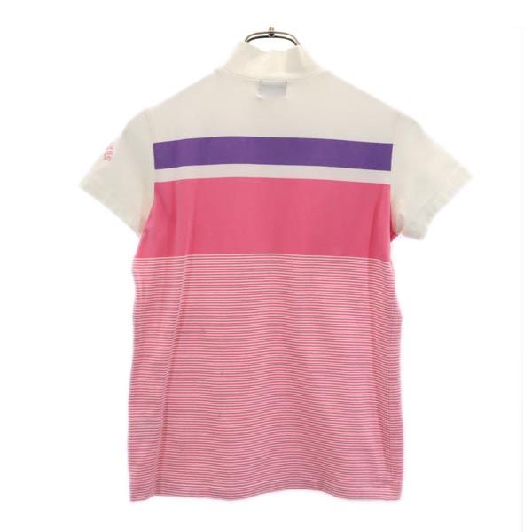 PEARLY GATES パーリーゲイツ ゴルフ 半袖 Tシャツ 1 ピンク系 レディース