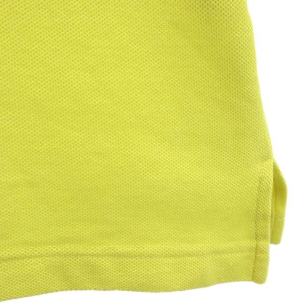 JC de CASTELBAJAC カステルバジャック 日本製 半袖 ポロシャツ 1 イエロー 鹿の子 レディース