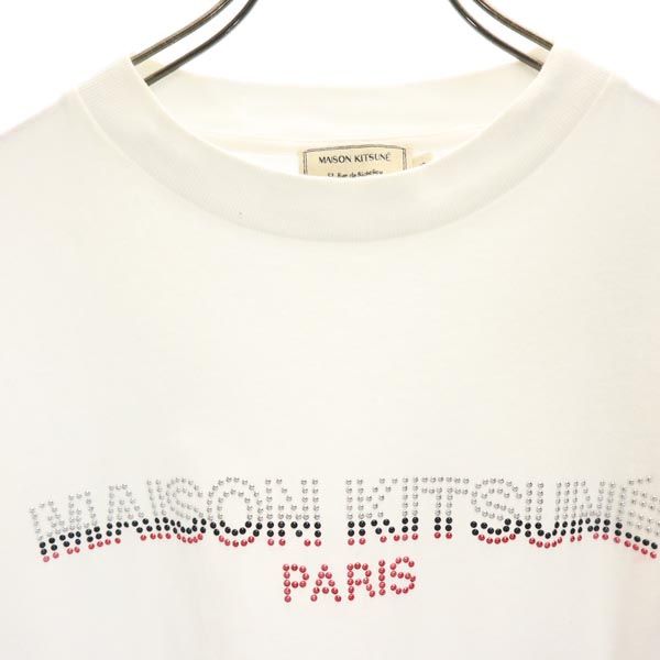 MAISON KITSUNE メゾンキツネ 半袖 Tシャツ S 白系 メンズ
