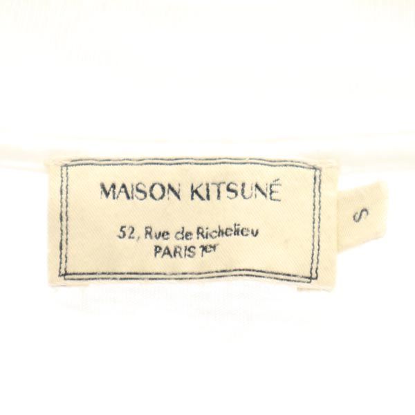 MAISON KITSUNE メゾンキツネ 半袖 Tシャツ S 白系 メンズ