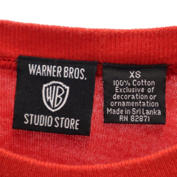 ワーナーブラザーズ フォグホーン レグホーン 半袖 Tシャツ XS 赤 Warner Bros warner bros メンズ