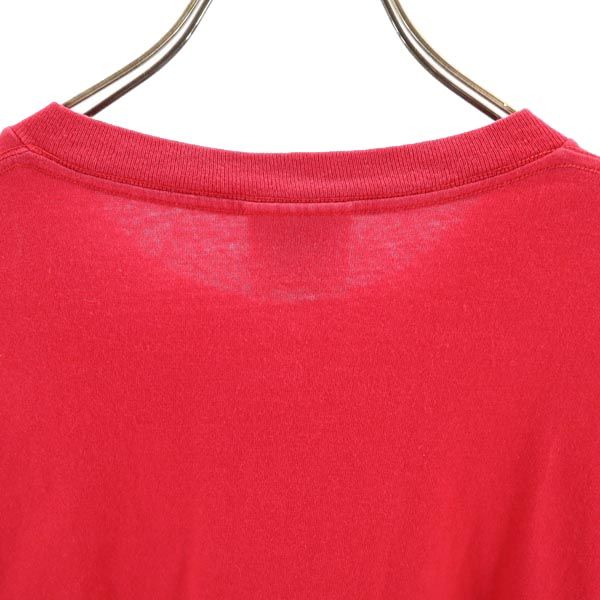 NIKE ナイキ 90s 00s 白タグ オールド 半袖 クルーネック Tシャツ L レッド メンズ