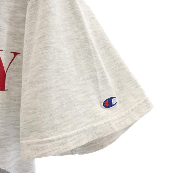Champion チャンピオン USA製 半袖 Tシャツ L グレー メンズ