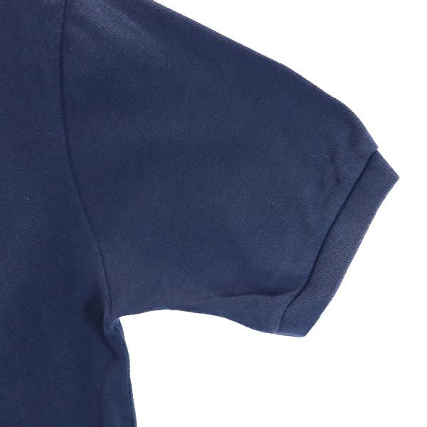 ポロバイラルフローレン 半袖 ポロシャツ S ネイビー Polo by Ralph Lauren 鹿の子 メンズ