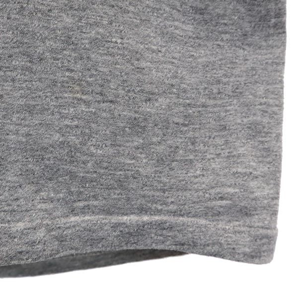 LOGO7 ロゴ7 80s ヴィンテージ USA製 半袖 Tシャツ M グレー系 メンズ