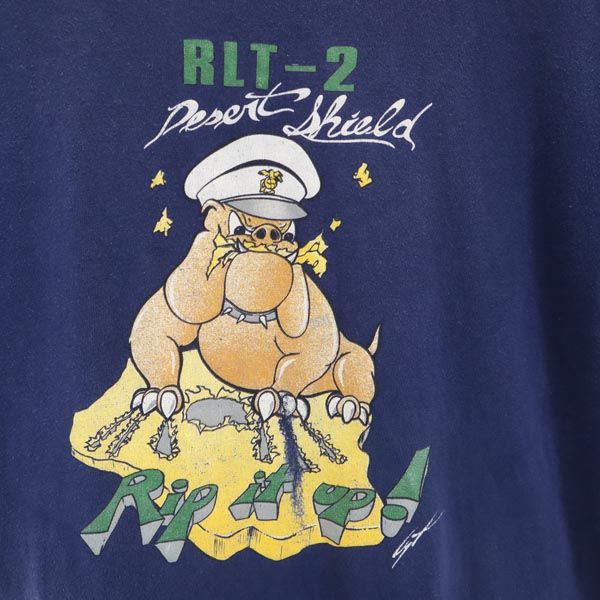 Hanes ヘインズ 80s ヴィンテージ USA製 半袖 Tシャツ S ネイビー系 メンズ